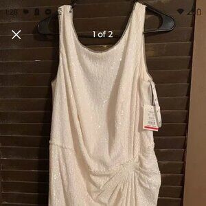 New David's bridal dress size 16 w